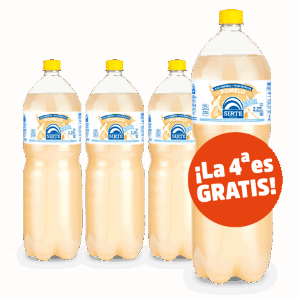 4x3 REFRESCO POMELO CERO 2.25 LTS.